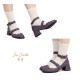 Iris Corolla Tulips Chunky Heel Shoes(Reservation/6 Colours/Full Payment Without Shipping)